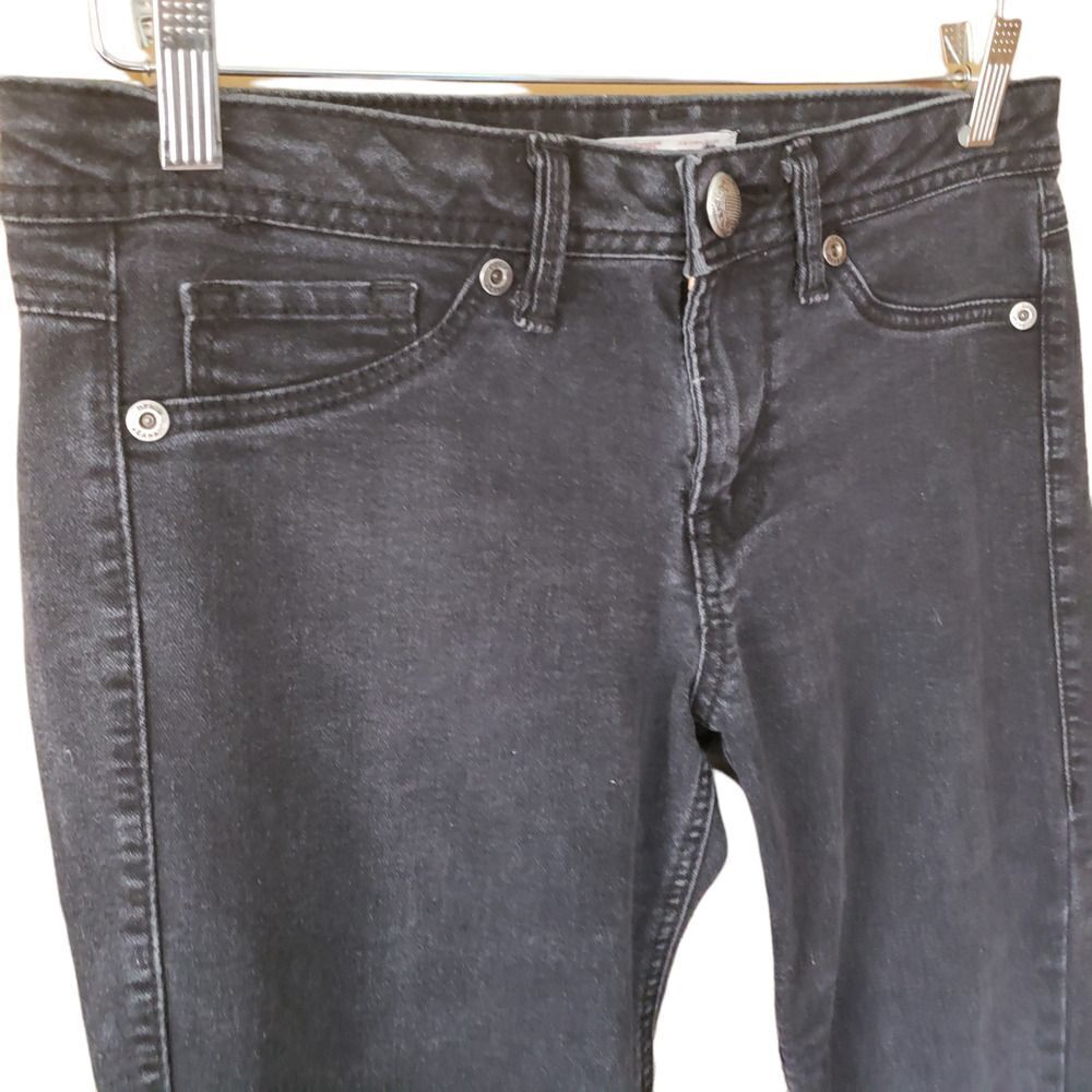 No Boundaries Stretch Denim Cropped Jeans 22" Inseam 5 Pocket - Picture 3 of 8